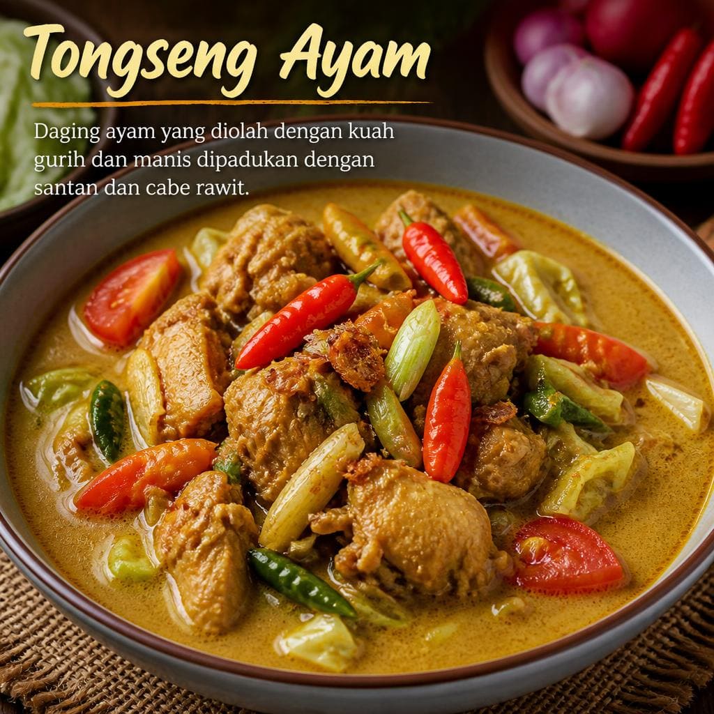 Tongseng Ayam di RM Bumi Aki